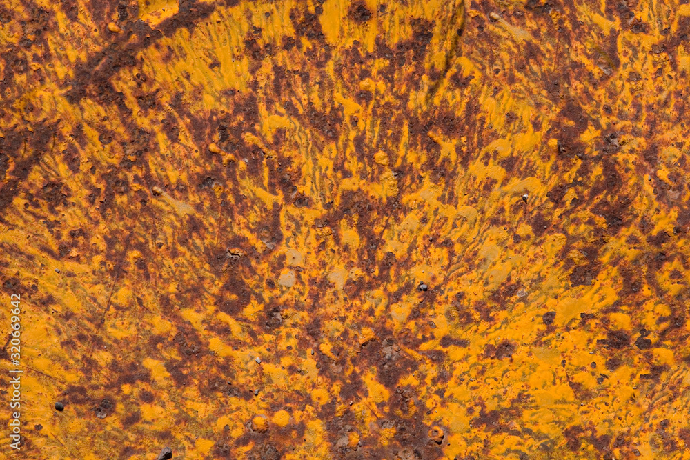 Rusty orange metal background Rusty orange metal background