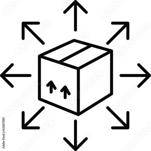  Distribution box icon
