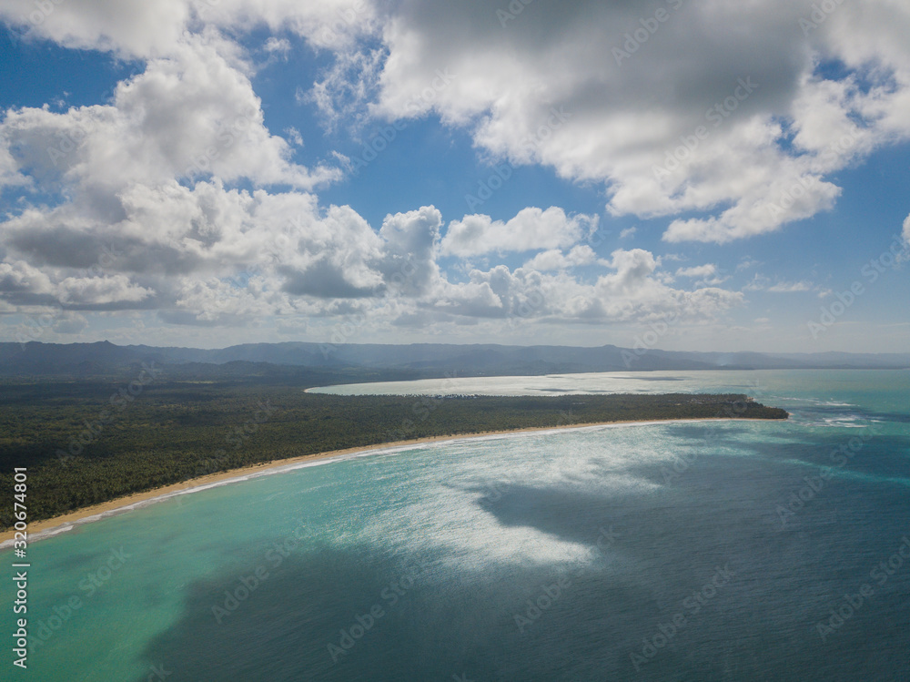 Aerial view of Emerald Beach