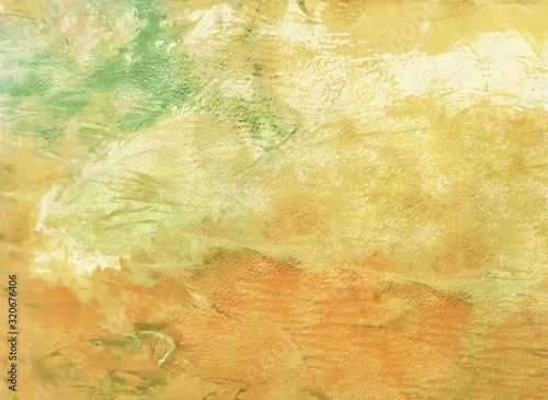 Abstract watercolor hand drawn background and texture. Background of splashes, drops and strokes of paint. Decorative design for wallpaper, covers, wrapper, fabric and packaging.