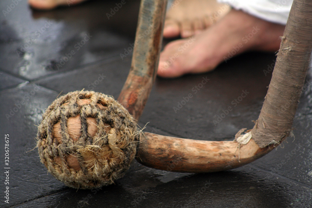 Prehispanic games children toys indigenous hockey michoacan
