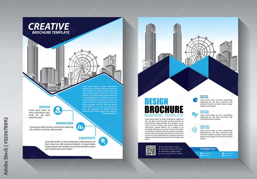 Brochure design, cover modern layout, annual report, poster, flyer in A4 with colorful triangles, geometric shapes for tech, science, market with light background Brochure design, cover modern layout, annual report, poster, flyer in A4 with colorful triangles, geometric shapes for tech, science, market with light background