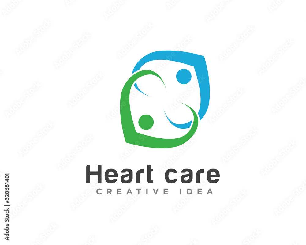 People Care Logo Design Vector People Care Logo Design Vector