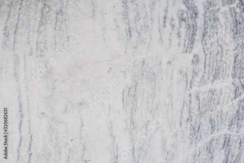 Smooth polished surface of the marble slab.