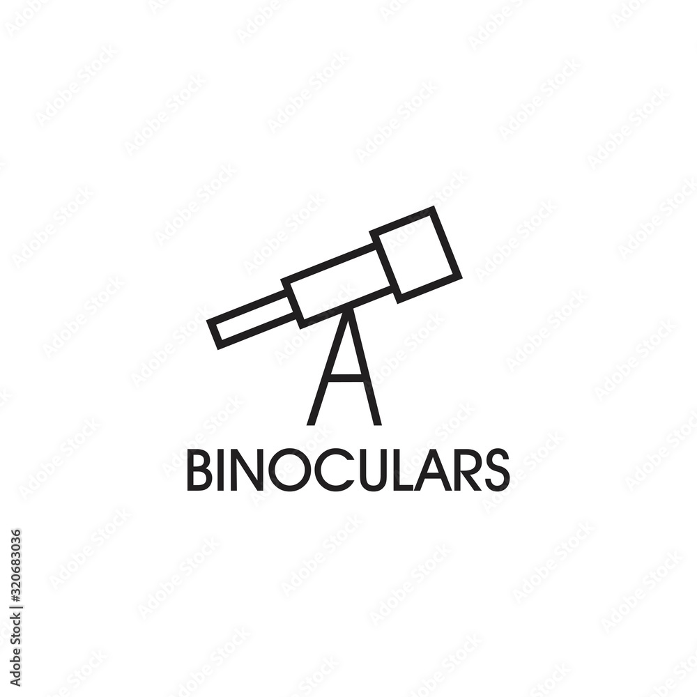 Binoculars Logo Vector and Templates Binoculars Logo Vector and Templates