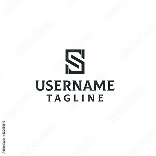Simple and Minimalist Letter S Initial Logo Inspiration © Menangang