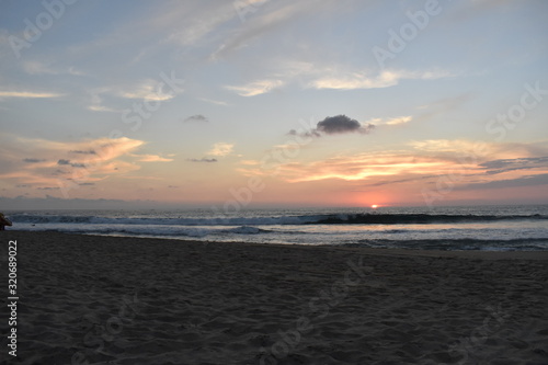 Atardecer en Puerto Escondido, Oaxaca