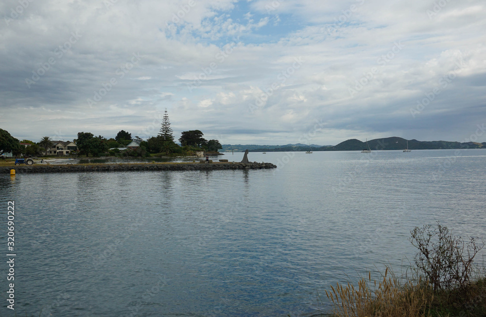 Beautiful Landscape of Marsden Bay Whangarei New Zealand