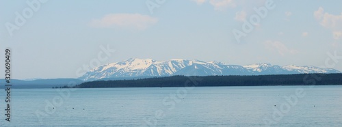 Snow covered Mountain and Sky