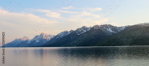 Mountains and Lake