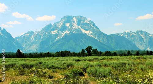 Mountains, Yellowstone National Park