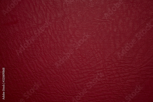Dark red leather material texture, useful as background for design-works