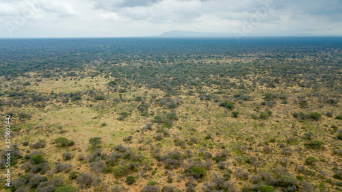 view of a landscape in Africa. © Денис Беляев