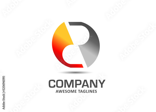 Free Download abstract modern initial letter r logo vector concept design,Letter R logo icon design template elements  - GFXLoad