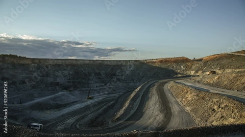 Mining enterprise, panorama (cam1 sc1 take5) photo