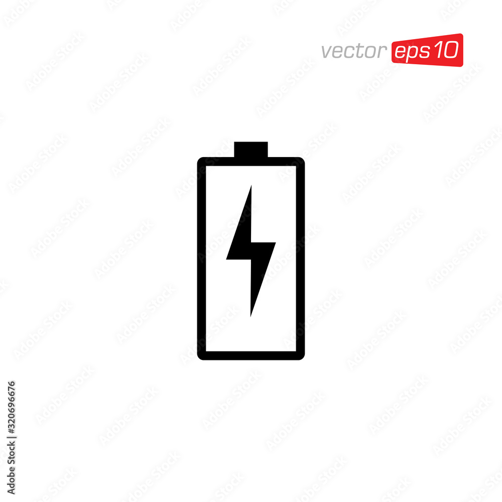 Battery Sign Icon Design Vector Battery Sign Icon Design Vector
