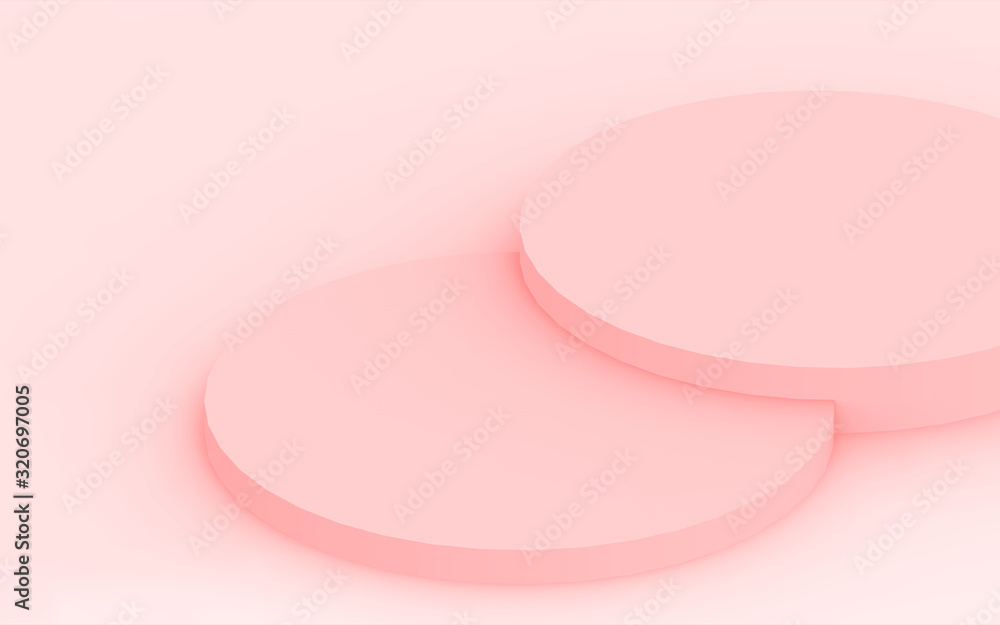 3d pink cylinder podium minimal studio background. Abstract 3d geometric shape object illustration render. Display for valentine product. 3d pink cylinder podium minimal studio background. Abstract 3d geometric shape object illustration render. Display for valentine product.