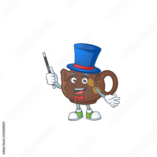 A picture of teapot performance as a Magician