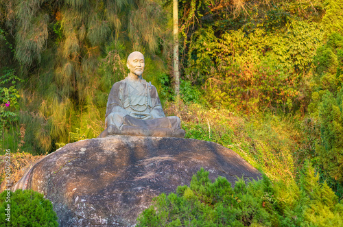 The relic landscape of master Hongyi in Qingyuan mountain  Quanzhou City  Fujian Province  China