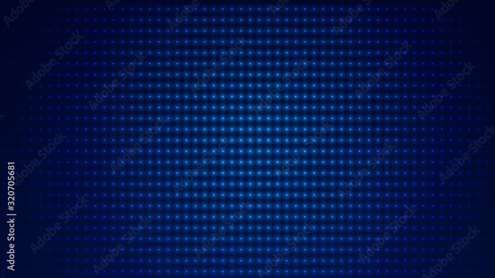 Dot white blue pattern screen led light gradient texture background. Abstract technology big data digital background. 3d rendering. Dot white blue pattern screen led light gradient texture background. Abstract technology big data digital background. 3d rendering.