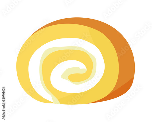ロールケーキ　生クリーム　ケーキ