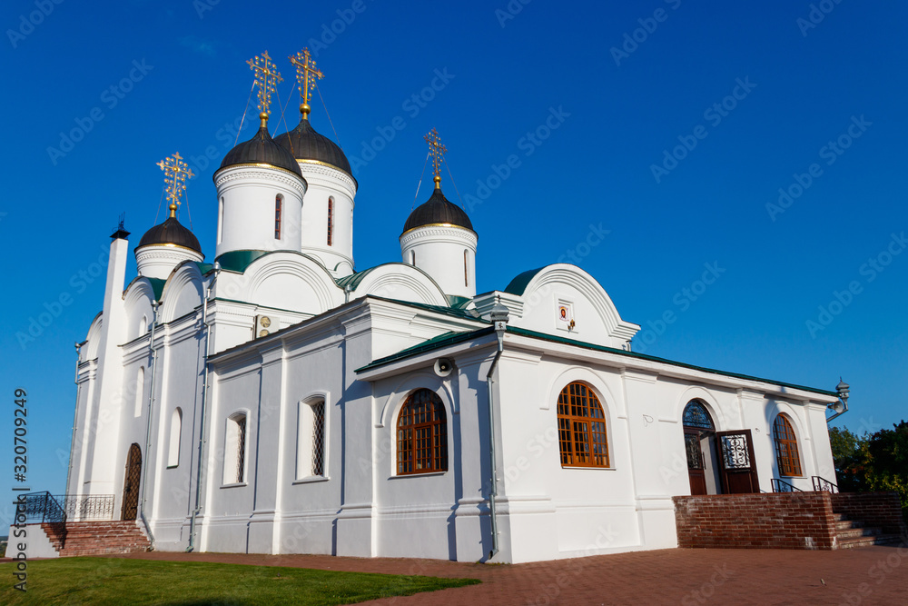 Transfiguration cathedral in Transfiguration monastery in Murom, Russia