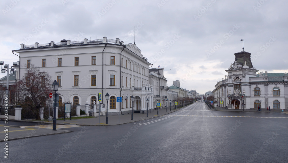 Old city near the Kazan Kremlin.