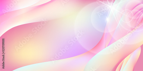 Abstract vector pink background. Valentine s day. Pink  lilac shades with radiance. Place for your text.