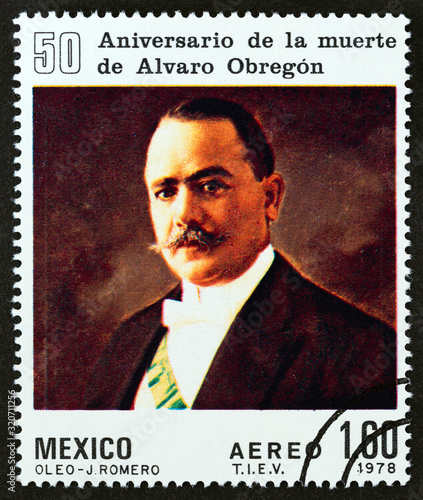 President Alvaro Obregon (Mexico 1978) photo