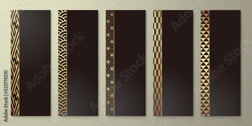 和風素材　和柄テンプレート　背景　見出し　豪華　和　季節　和菓子　和食　メニュー　カタログ　短冊