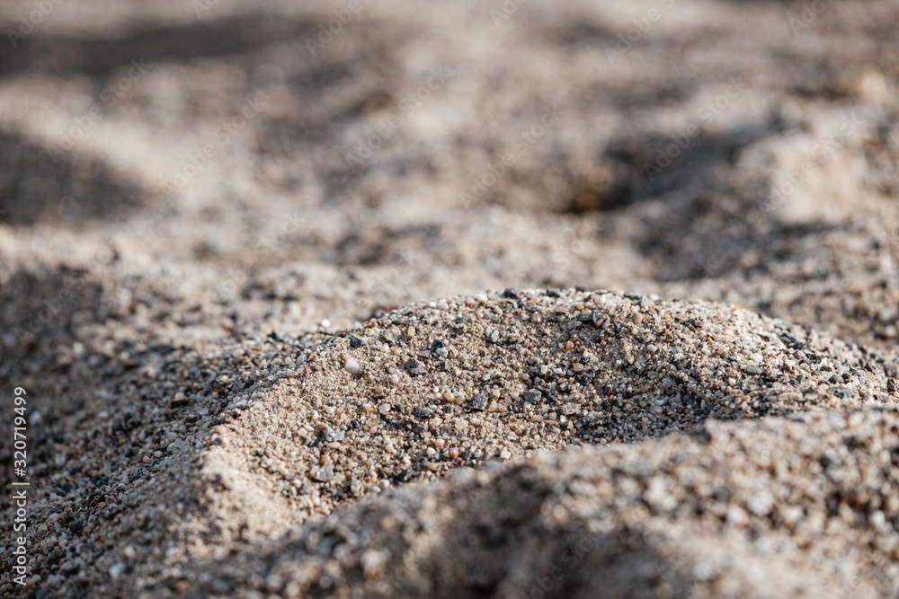 Close up of sand Close up of sand