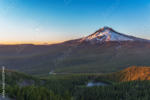 Sunset in the Mountains - Mt Hood Oregon