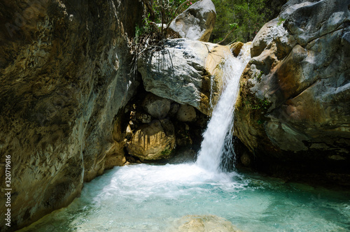 Rio Chillar, Parque Natural Sierras de Tejeda, Almijara y Alhama, Nerja, Andalusia, Spain, Europe photo