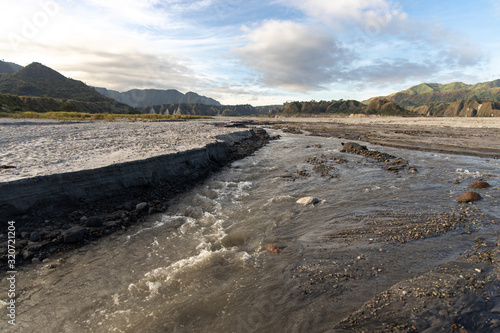 Beautiful landscape at Mt Pinatubo photo