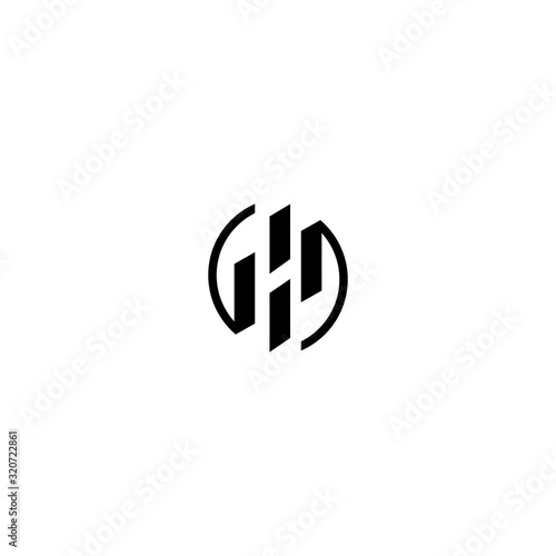 Free Download H Letter Logo Design Vector - GFXLoad