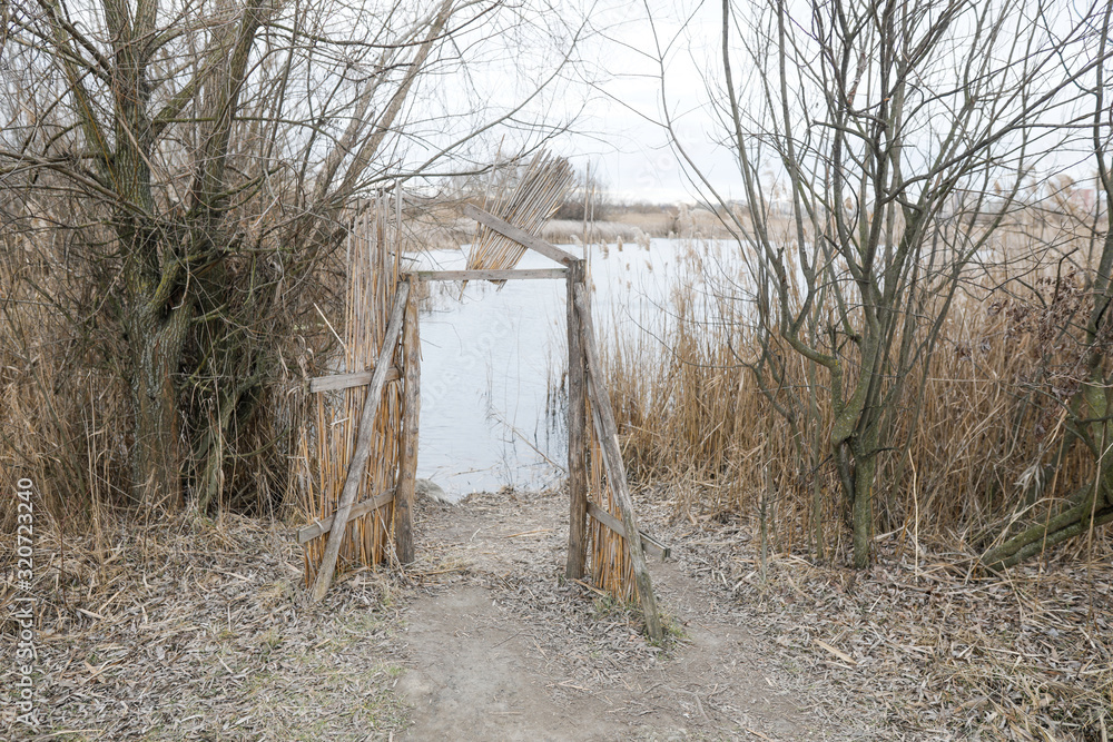 Europe's biggest urban delta, the Văcăreşti Nature Park in Bucharest, Romania.