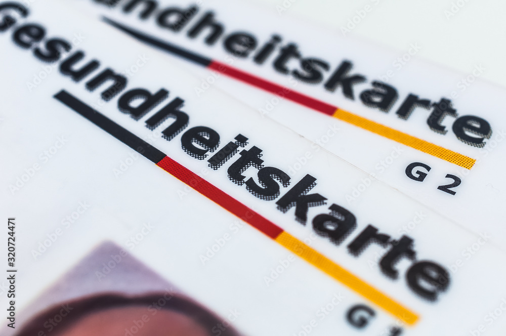 Obraz premium Gesundheitskosten Krankenkassen in Deutschland