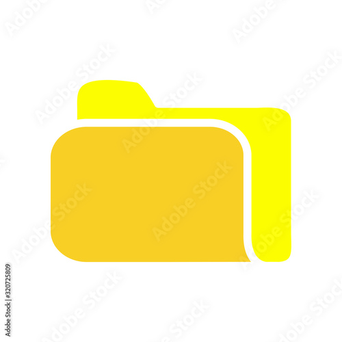 Folder icon vector