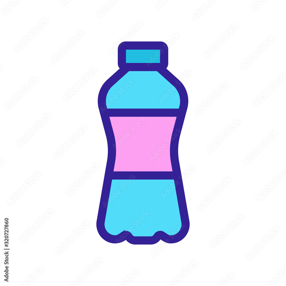 Target icon vector. A thin line sign. Isolated contour symbol illustration Target icon vector. A thin line sign. Isolated contour symbol illustration