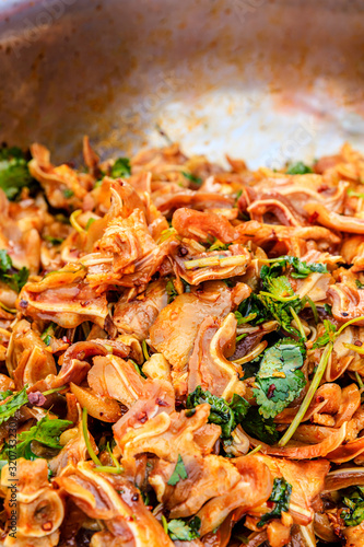 Wallpaper Mural Delicious pork ears snack in the bowl,Chinese food. Torontodigital.ca
