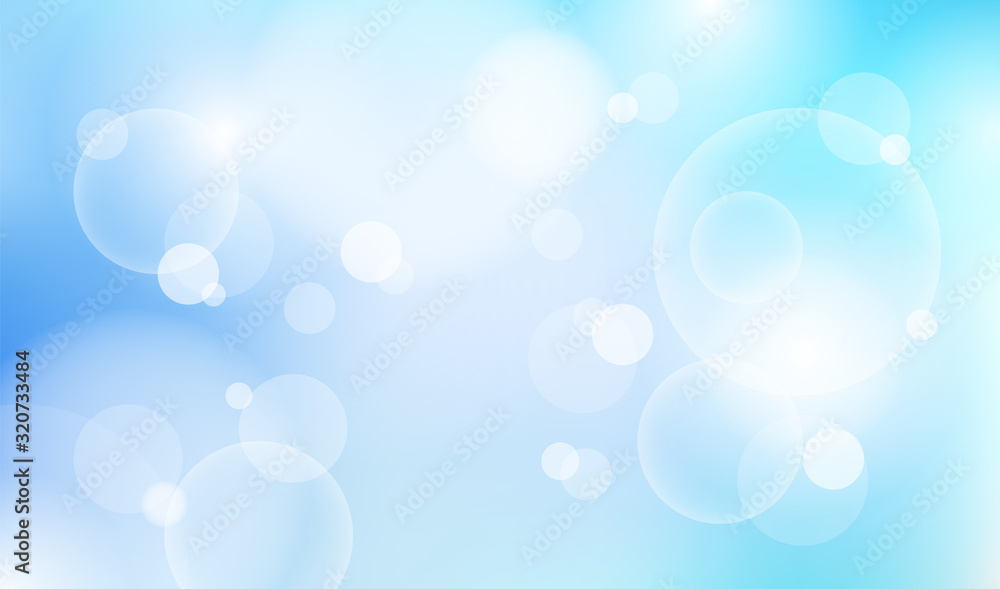 Abstract natural blue sky blurred light bokeh background. Abstract natural blue sky blurred light bokeh background.