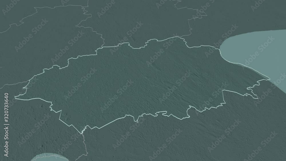 Jõgeva, county with its capital, zoomed and extruded on the administrative map of Estonia in the conformal Stereographic projection. Animation 3D Jõgeva, county with its capital, zoomed and extruded on the administrative map of Estonia in the conformal Stereographic projection. Animation 3D