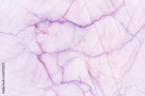 Purple pastel marble texture background with high resolution, counter top view of natural tiles stone in seamless glitter pattern and luxurious.