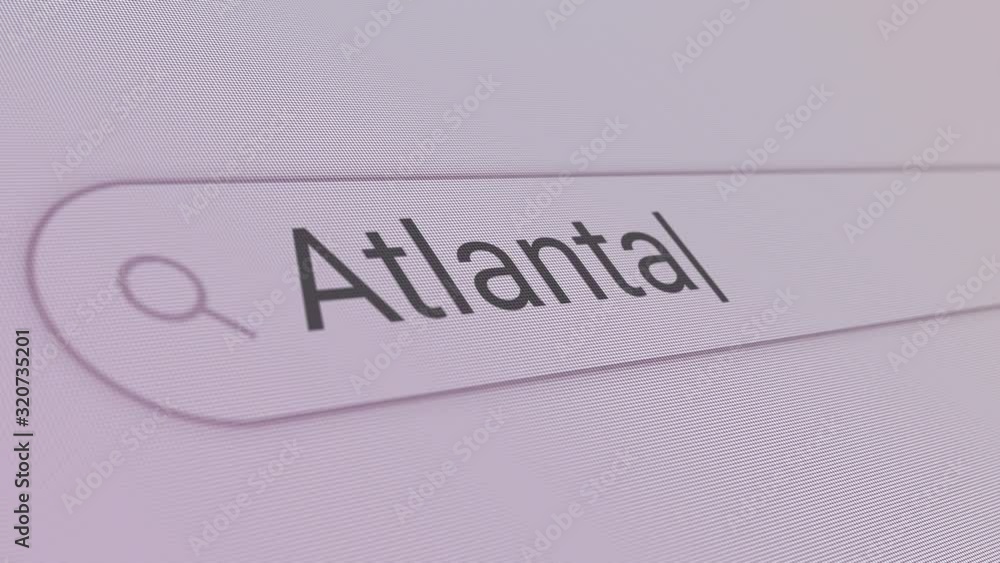 Atlanta Search Bar Close Up Single Line Typing Text Box Layout Web Database Browser Engine Concept Atlanta Search Bar Close Up Single Line Typing Text Box Layout Web Database Browser Engine Concept