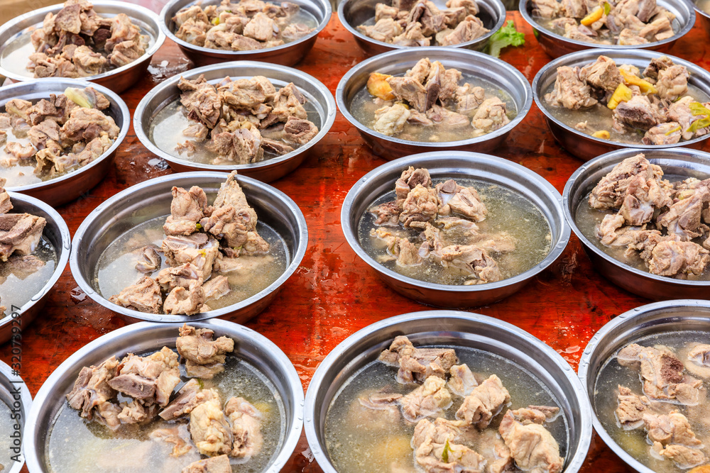 Delicious stewed pork chops,Chinese food. Delicious stewed pork chops,Chinese food.
