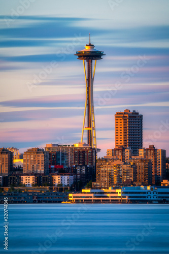 Space Needle - Seattle Washington - Cityscape  © Riley Smith Photos