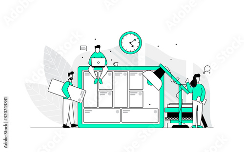 Business planning concept