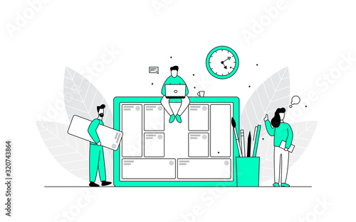 Business planning concept