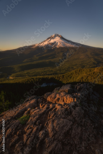 Sunset in the Mountains - Mt Hood - Oregon