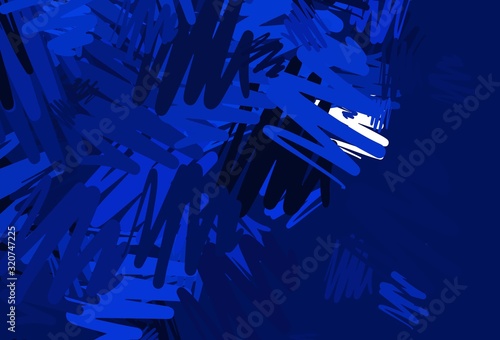 Light BLUE vector background with straight lines.